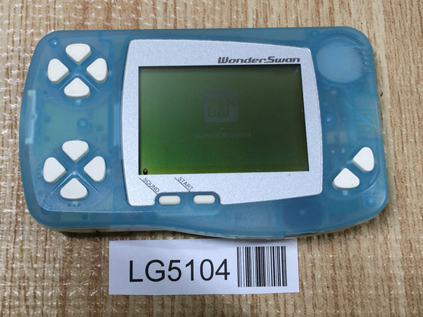 LG5104 Plz Read Item Condi Wonder Swan Soda Blue Bandai Console Japan