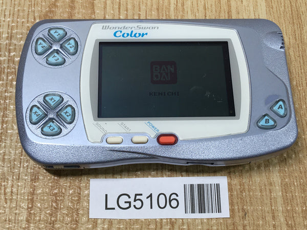 LG5106 Wonder Swan Color Pearl Blue Bandai Console Japan