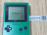 LG5115 Plz Read Item Condi GameBoy Pocket Green Game Boy Console Japan