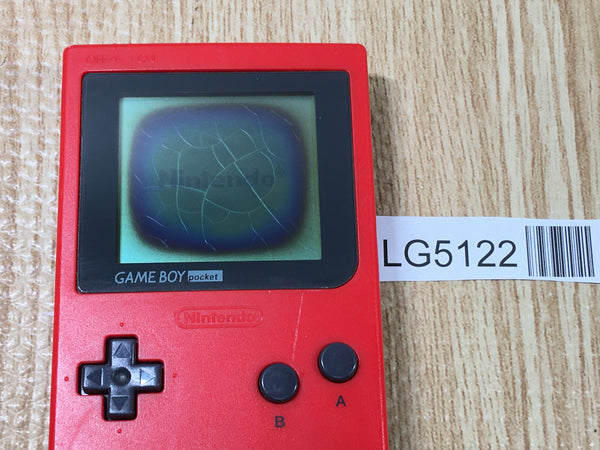 LG5122 Plz Read Item Condi GameBoy Pocket Red Game Boy Console Japan