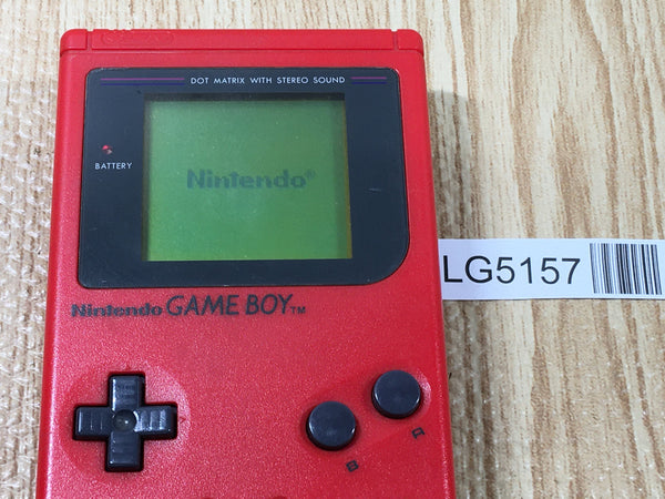 LG5157 GameBoy Bros. Red Game Boy Console Japan