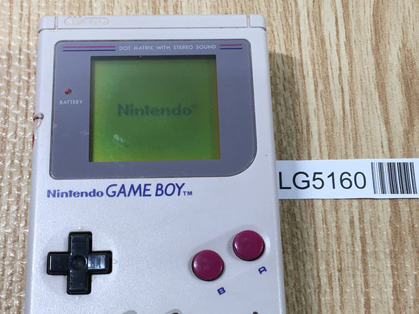 LG5160 Plz Read Item Condi GameBoy Original DMG-01 Game Boy Console Japan