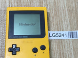 LG5241 GameBoy Pocket Yellow Game Boy Console Japan
