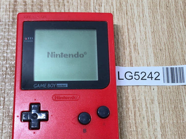 LG5242 GameBoy Pocket Red Game Boy Console Japan