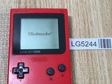 LG5244 GameBoy Pocket Red Game Boy Console Japan
