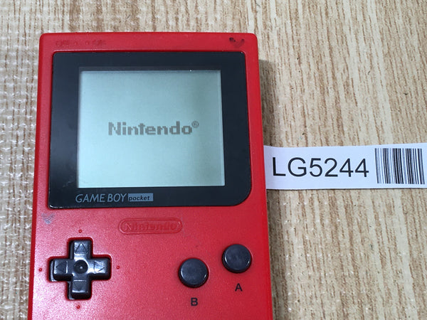 LG5244 GameBoy Pocket Red Game Boy Console Japan
