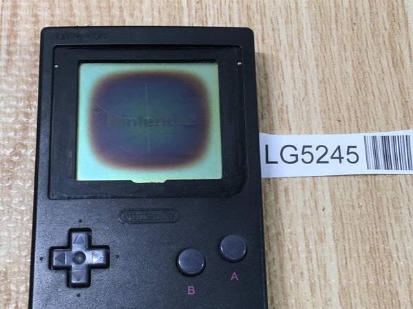 LG5245 Plz Read Item Condi GameBoy Pocket Black Game Boy Console Japan