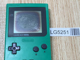 LG5251 Plz Read Item Condi GameBoy Pocket Green Game Boy Console Japan