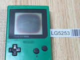 LG5253 Plz Read Item Condi GameBoy Pocket Green Game Boy Console Japan