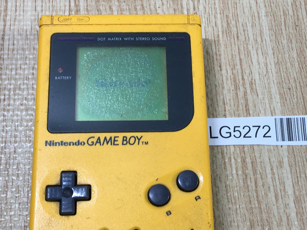 LG5272 Plz Read Item Condi GameBoy Bros. Yellow Game Boy Console Japan