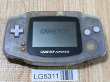 LG5311 Plz Read Item Condi GameBoy Advance Milky Blue Game Boy Console Japan