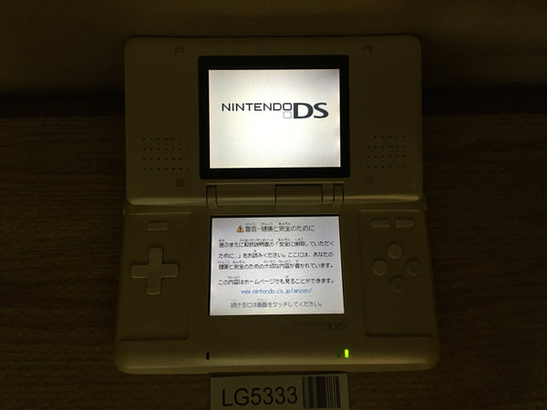 LG5333 Plz Read Item Condi Nintendo DS Pure White Console Japan