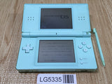 LG5335 Plz Read Item Condi Nintendo DS Lite Ice Blue Console Japan