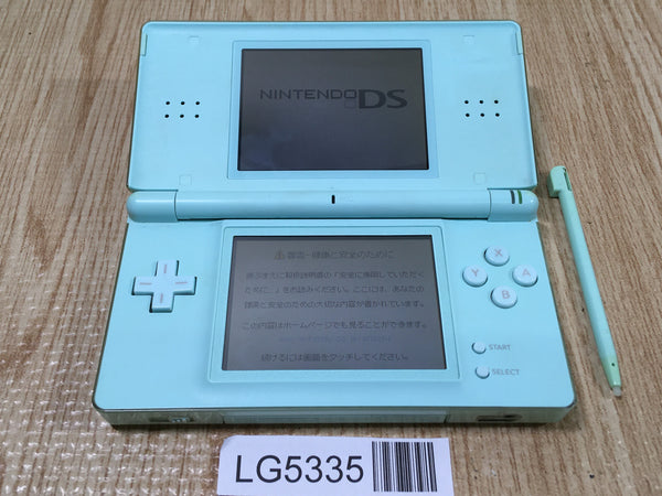 LG5335 Plz Read Item Condi Nintendo DS Lite Ice Blue Console Japan