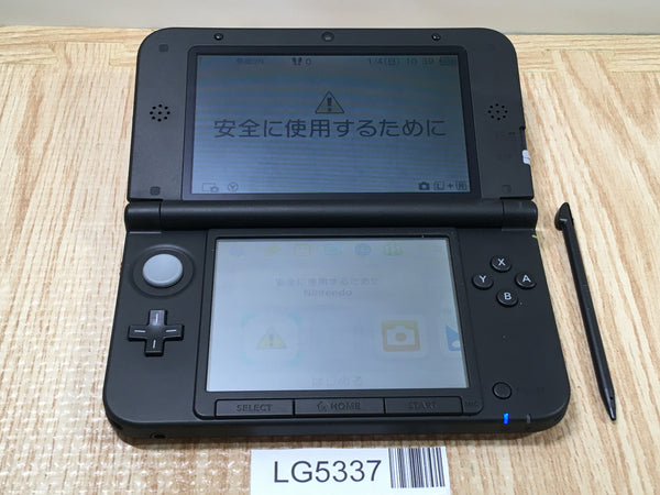 LG5337 No Battery Nintendo 3DS LL XL 3DS Red Black Console Japan
