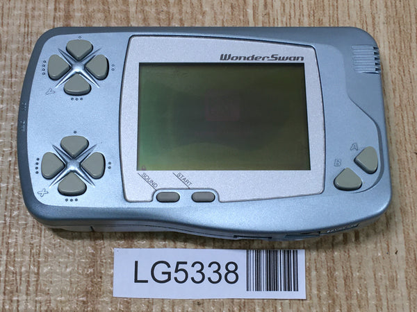LG5338 Plz Read Item Condi Wonder Swan Blue Metallic Bandai Console Japan