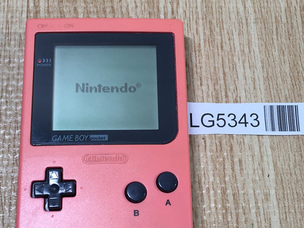 LG5343 GameBoy Pocket Pink Game Boy Console Japan