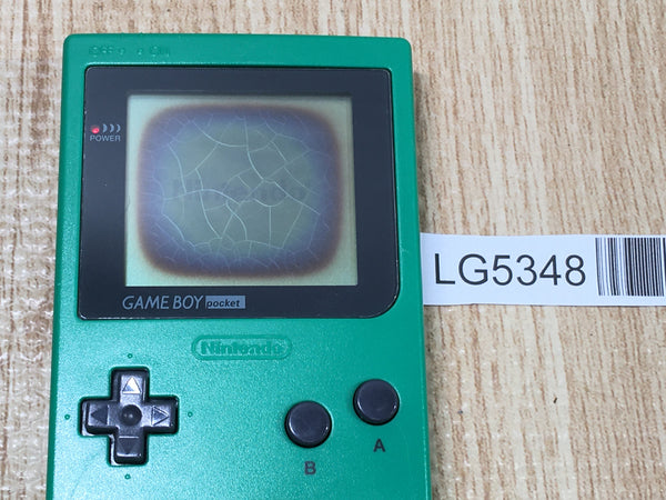 LG5348 Plz Read Item Condi GameBoy Pocket Green Game Boy Console Japan