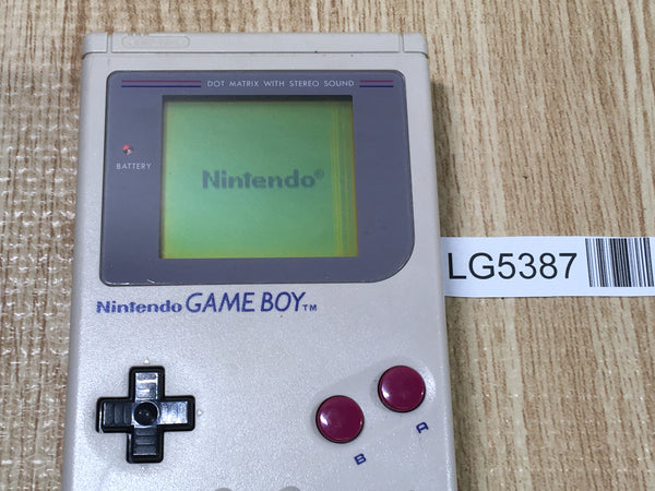 LG5387 Plz Read Item Condi GameBoy Original DMG-01 Game Boy Console Japan