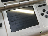 LG5430 Plz Read Item Condi Nintendo DS Platinum Silver Console Japan