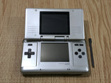 LG5430 Plz Read Item Condi Nintendo DS Platinum Silver Console Japan