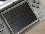 LG5433 Plz Read Item Condi Nintendo DS Lite Gross Silver Console Japan