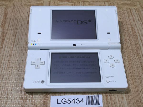 LG5434 Plz Read Item Condi Nintendo DSi DS White Console Japan