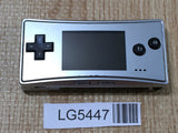 LG5447 Not Working - GameBoy Micro Silver Game Boy Console Japan
