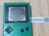 LG5449 With Defects - GameBoy Pocket Green Game Boy Console Japan