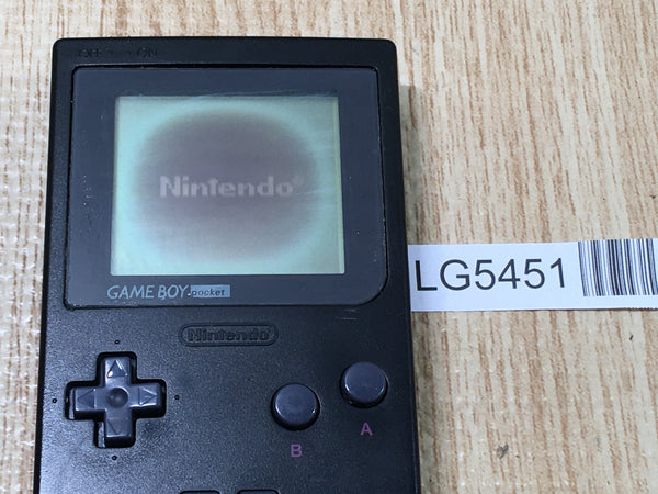LG5451 With Defects - GameBoy Pocket Black Game Boy Console Japan