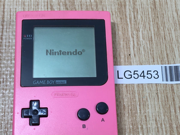 LG5453 Tested Working - GameBoy Pocket Pink Game Boy Console Japan