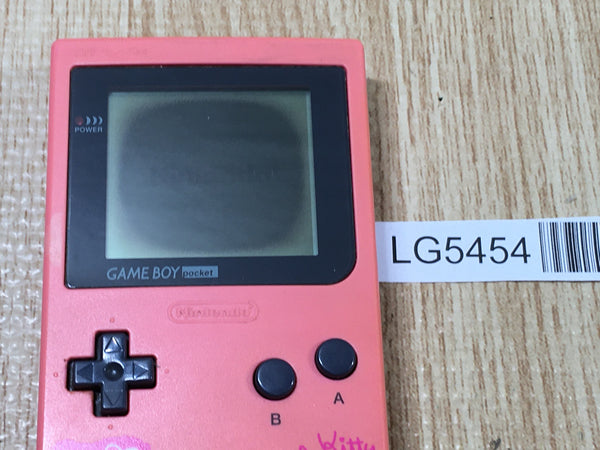 LG5454 With Defects - GameBoy Pocket Hello Kitty Ver. Game Boy Console Japan
