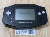 LG5501 With Defects - GameBoy Advance Black Game Boy Console Japan