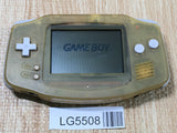 LG5508 With Defects - GameBoy Advance Milky Blue Game Boy Console Japan