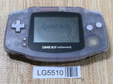 LG5510 With Defects - GameBoy Advance Milky Blue Game Boy Console Japan
