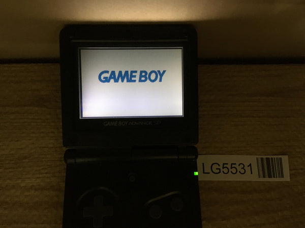 LG5531 Tested Working - GameBoy Advance SP Onyx Black Game Boy Console Japan