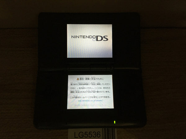 LG5536 With Defects - Nintendo DS Graphite Black Console Japan