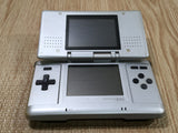LG5537 With Defects - Nintendo DS Platinum Silver Console Japan