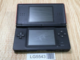 LG5543 Not Working - Nintendo DS Lite Crimson Black Console Japan