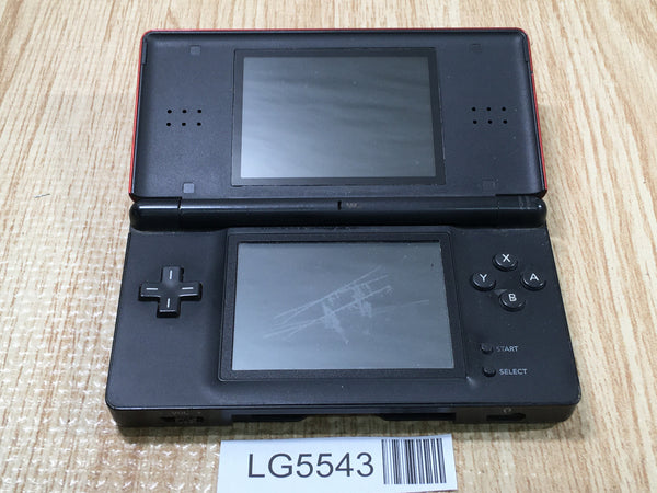 LG5543 Not Working - Nintendo DS Lite Crimson Black Console Japan