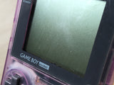 LG5558 With Defects - GameBoy Pocket Clear Purple Game Boy Console Japan