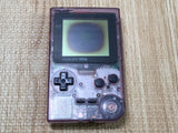 LG5560 With Defects - GameBoy Pocket Clear Purple Game Boy Console Japan