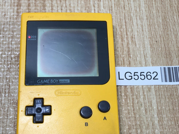 LG5562 With Defects - GameBoy Pocket Yellow Game Boy Console Japan