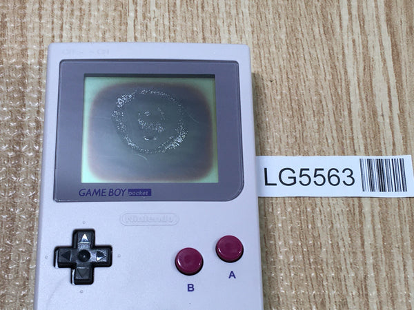 LG5563 With Defects - GameBoy Pocket Gray Grey Game Boy Console Japan