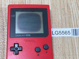 LG5565 With Defects - GameBoy Pocket Red Game Boy Console Japan