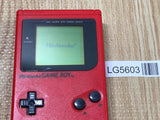 LG5603 With Defects - GameBoy Bros. Red Game Boy Console Japan
