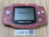 LG5618 With Defects - GameBoy Advance Milky Pink Game Boy Console Japan