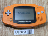 LG5631 With Defects - GameBoy Advance Orange Game Boy Console Japan