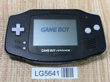 LG5641 With Defects - GameBoy Advance Black Game Boy Console Japan