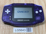 LG5643 Tested Working - GameBoy Advance Midnight Blue Game Boy Console Japan